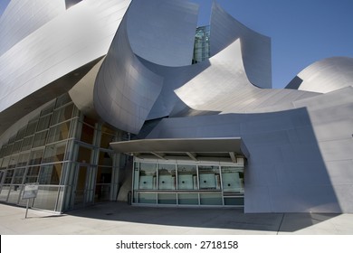 Los Angeles Music Center Buildings And Ticket Booth