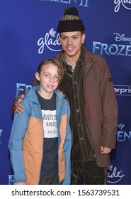 LOS ANGELES - NOV 07:  Evan Ross Arrives For The ‘Frozen II’ Premiere On November 07, 2019 In Hollywood, CA                