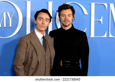 LOS ANGELES - NOV 1:  David Dawson, Harry Styles At The My Policeman Los Angeles Premiere At Bruin Theater On November 1, 2022 In Westwood, CA