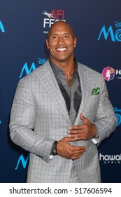LOS ANGELES - NOV 14:  Dwayne Johnson at the "Moana"  at TCL Chinese Theater IMAX on November 14, 2016 in Los Angeles, CA