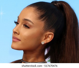 LOS ANGELES - NOV 16:  Ariana Grande at the "Hairspray Live!" Press Junket at Universal Studios Lot on November 16, 2016 in Universal City, CA