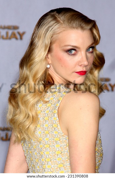 Los Angeles Nov 17 Natalie Dormer Stock Photo Edit Now 231390808