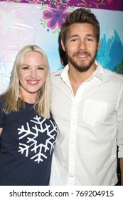 LOS ANGELES - NOV 26:  Adrienne Frantz, Scott Clifton At The Amelie Bailey 2nd Birthday Party At Private Residence On November 26, 2017 In Studio City, CA