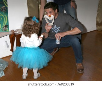 LOS ANGELES - NOV 26:  Amelie Bailey, Scott Bailey At The Amelie Bailey 2nd Birthday Party At Private Residence On November 26, 2017 In Studio City, CA