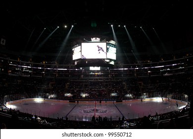 LOS ANGELES - NOV 28: A General View Of Staples Center Before The National Hockey League Game On Nov 28 2011 At Staples Center In Los Angeles.