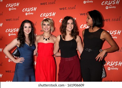 LOS ANGELES - NOV 6:  Vanessa Marano, Chelsea Kane, Maia Mitchell, Kylie Bunbury At The CRUSH By ABC Family Clothing Line Launch At London Hotel On November 6, 2013 In West Hollywood, CA