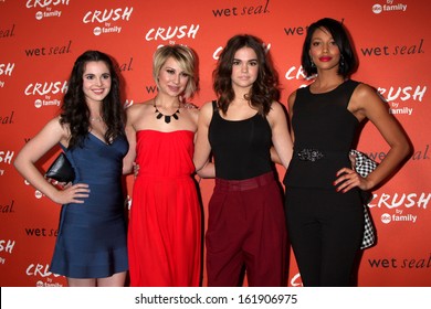 LOS ANGELES - NOV 6:  Vanessa Marano, Chelsea Kane, Maia Mitchell, Kylie Bunbury At The CRUSH By ABC Family Clothing Line Launch At London Hotel On November 6, 2013 In West Hollywood, CA