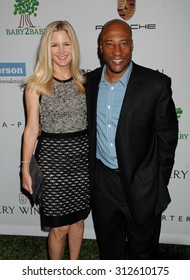 LOS ANGELES - NOV 9:  Byron Allen And Wife Jennifer Arrives At The 2nd Annual Baby2Baby Gala  On November 9, 2013 In Culver City, CA                