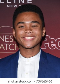 LOS ANGELES - OCT 04:  Chosen Jacobs Arrives For The People's 'One's To Watch' Event On October 4, 2017 In Hollywood, CA