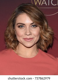 LOS ANGELES - OCT 04:  Jenna Johnson Arrives For The People's 'One's To Watch' Event On October 4, 2017 In Hollywood, CA