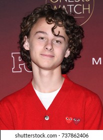 LOS ANGELES - OCT 04:  Wyatt Oleff Arrives For The People's 'One's To Watch' Event On October 4, 2017 In Hollywood, CA