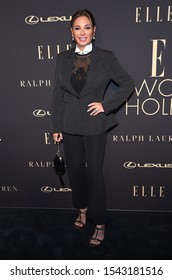 LOS ANGELES - OCT 14:  Alex Meneses arrives for the ELLE Women in Hollywood on October 14, 2019 in Westwood, CA                