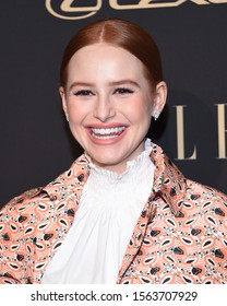 LOS ANGELES - OCT 14:  Madelaine Petsch Arrives For The ELLE Women In Hollywood On October 14, 2019 In Westwood, CA                