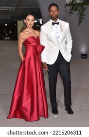 LOS ANGELES - OCT 15: Nina Senicar And Jay Ellis Arrives For 2nd Annual Academy Museum Gala On October 15, 2022 In Los Angeles, CA