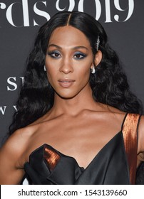 LOS ANGELES - OCT 21:  MJ Rodriguez Arrives For The 2019 InStyle Awards On October 21, 2019 In Los Angeles, CA