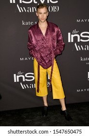 Los Angeles- OCT 21:  Tommy Dorfman Arrives For 5th Annual InStyle Awards On October 21, 2019 In Los Angeles, CA                