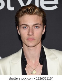 LOS ANGELES - OCT 22:  Lucky Blue Smith arrives to the 'InStyle Awards' 2018  on October 22, 2018 in Hollywood, CA                