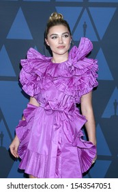 LOS ANGELES - OCT 27:  Florence Pugh At The 11th Annual Governors Awards At The Dolby Theater On October 27, 2019 In Los Angeles, CA