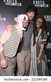 LOS ANGELES - OCT 3:  Grey Damon At The Knott's Scary Farm Celebrity VIP Opening  At Knott's Berry Farm On October 3, 2014 In Buena Park, CA