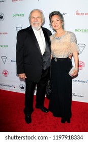 LOS ANGELES - OCT 6:  George Schlatter, Wife At The 2018 Carousel Of Hope Ball At The Beverly Hilton Hotel On October 6, 2018 In Beverly Hills, CA