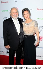 LOS ANGELES - OCT 6:  George Schlatter, Wife At The 2018 Carousel Of Hope Ball At The Beverly Hilton Hotel On October 6, 2018 In Beverly Hills, CA