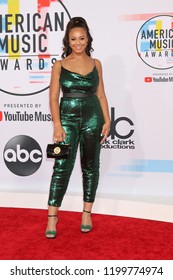 LOS ANGELES - OCT 9:  Nia Sioux At The 2018 American Music Awards At The Microsoft Theater On October 9, 2018 In Los Angeles, CA