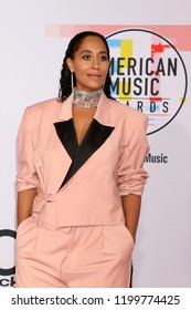 LOS ANGELES - OCT 9:  Tracee Ellis Ross At The 2018 American Music Awards At The Microsoft Theater On October 9, 2018 In Los Angeles, CA