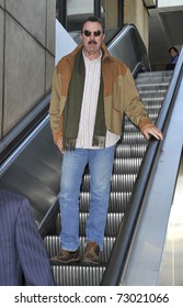 LOS ANGELES - OCTOBER 30: Actor Tom Selleck Is Seen At LAX On October 30, 2010 In Los Angeles, California