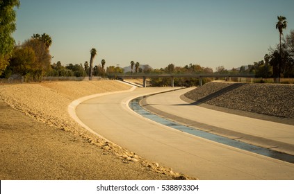 Los Angeles River Basin - Autumn Afternoon