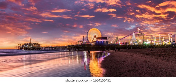 Los Angeles Santa Monica Pier California 