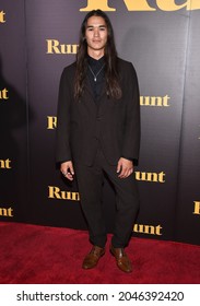 LOS ANGELES - SEP 01: Booboo Stewart Arrives For The ‘Runt’ Los Angeles Premiere On September 22, 2021 In Hollywood, CA