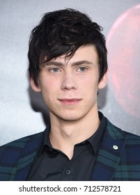 LOS ANGELES - SEP 05:  Owen Teague Arrives For The 'IT' World Premiere On September 5, 2017 In Hollywood, CA                