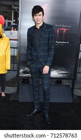 LOS ANGELES - SEP 05:  Owen Teague Arrives For The 'IT' World Premiere On September 5, 2017 In Hollywood, CA                