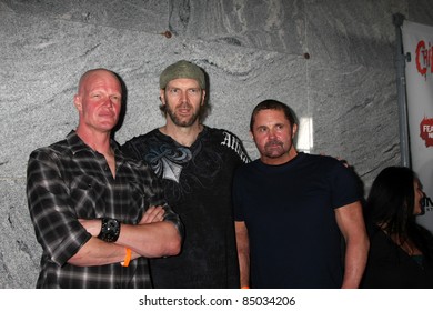 LOS ANGELES - SEP 15:  Derek Mears, Tyler Mane, Kane Hodder Arrives At The 