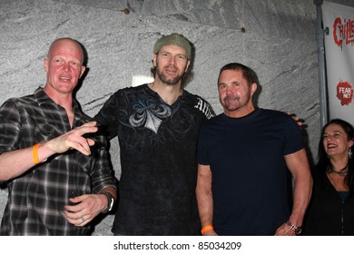 LOS ANGELES - SEP 15:  Derek Mears, Tyler Mane, Kane Hodder Arrives At The 