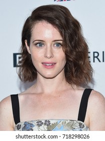 LOS ANGELES - SEP 16:  Claire Foy Arrives For The BAFTA TV Tea Party 2017 On September 16, 2017 In West Hollywood, CA                