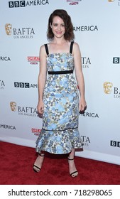 LOS ANGELES - SEP 16:  Claire Foy Arrives For The BAFTA TV Tea Party 2017 On September 16, 2017 In West Hollywood, CA                