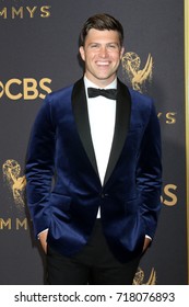 LOS ANGELES - SEP 17:  Colin Jost At The 69th Primetime Emmy Awards - Arrivals At The Microsoft Theater On September 17, 2017 In Los Angeles, CA