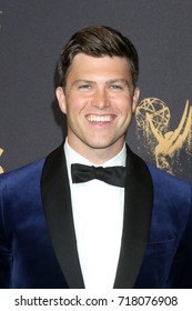 LOS ANGELES - SEP 17:  Colin Jost At The 69th Primetime Emmy Awards - Arrivals At The Microsoft Theater On September 17, 2017 In Los Angeles, CA