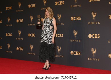 LOS ANGELES - SEP 17:  Laura Dern at the 69th Primetime Emmy Awards - Press Room at the JW Marriott Gold Ballroom on September 17, 2017 in Los Angeles, CA