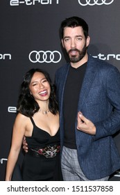 LOS ANGELES - SEP 19:  Linda Phan, Drew Scott At The Audi Celebrates The 71st Emmys At The Sunset Towers On September 19, 2019 In West Hollywood, CA