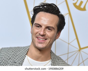 LOS ANGELES - SEP 21:  Andrew Scott Arrives For Showtime Celebrates Emmy Eve On September 21, 2019 In West Hollywood, CA