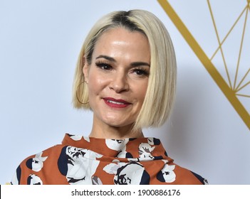 LOS ANGELES - SEP 21:  Leisha Hailey Arrives For Showtime Celebrates Emmy Eve On September 21, 2019 In West Hollywood, CA