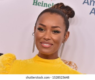 LOS ANGELES - SEP 21:  Melanie Liburd Arrives To The BAFTA Los Angeles And BBC America TV Tea Party  On September 21, 2019 In Hollywood, CA