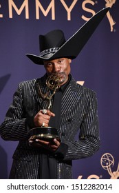 LOS ANGELES - SEP 22:  Billy Porter at the Emmy Awards 2019: PRESS ROOM at the Microsoft Theater on September 22, 2019 in Los Angeles, CA