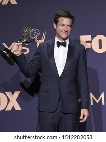 LOS ANGELES - SEP 22:  Jason Bateman at the Emmy Awards 2019: PRESS ROOM at the Microsoft Theater on September 22, 2019 in Los Angeles, CA