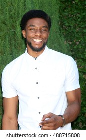 LOS ANGELES - SEP 25:  Chadwick Boseman at the The Rape Foundation's Annual Brunch at the Private Residence on September 25, 2016 in Beverly Hills, CA