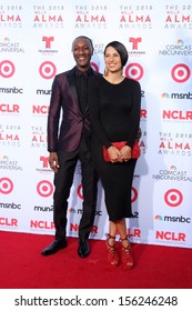 LOS ANGELES - SEP 27:  Aloe Blacc, Maya Jupiter At The 2013 ALMA Awards - Arrivals At Pasadena Civic Auditorium On September 27, 2013 In Pasadena, CA