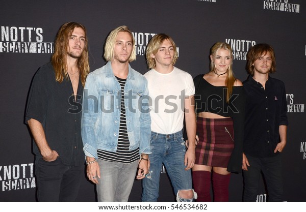 Los Angeles Sep 30 R5 Rocky Celebrities Stock Image