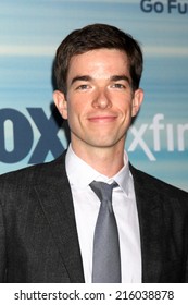 LOS ANGELES - SEP 8:  John Mulaney At The 2014 FOX Fall Eco-Casino At The Bungalow On September 8, 2014 In Santa Monica, CA